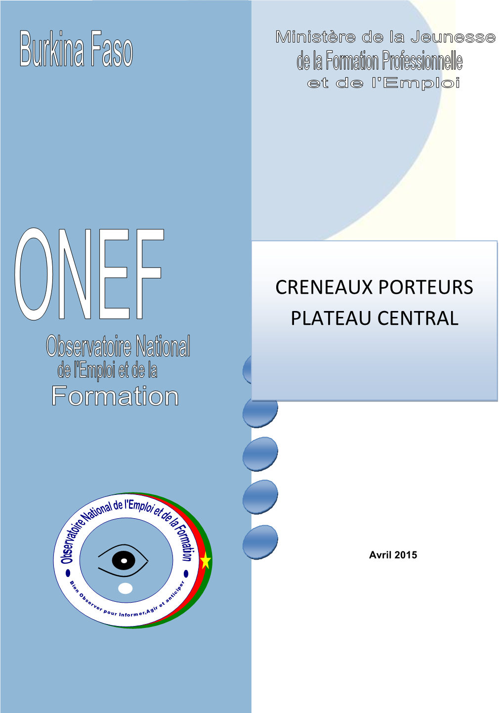 Creneaux Porteurs Plateau Central