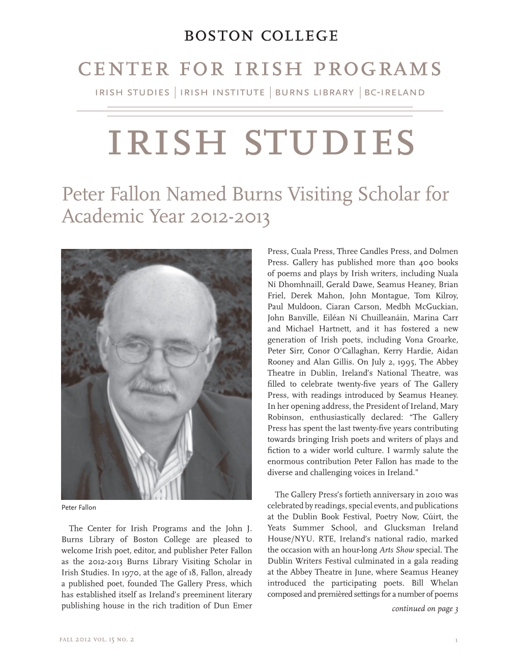 Irish Studies