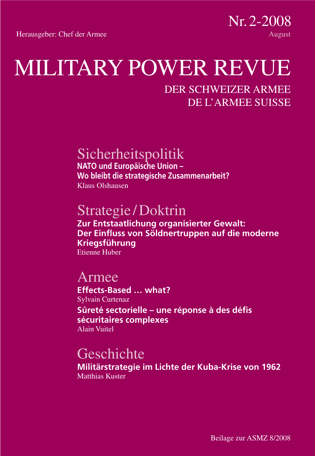 Military Power Revue Der Schweizer Armee De L’Armee Suisse