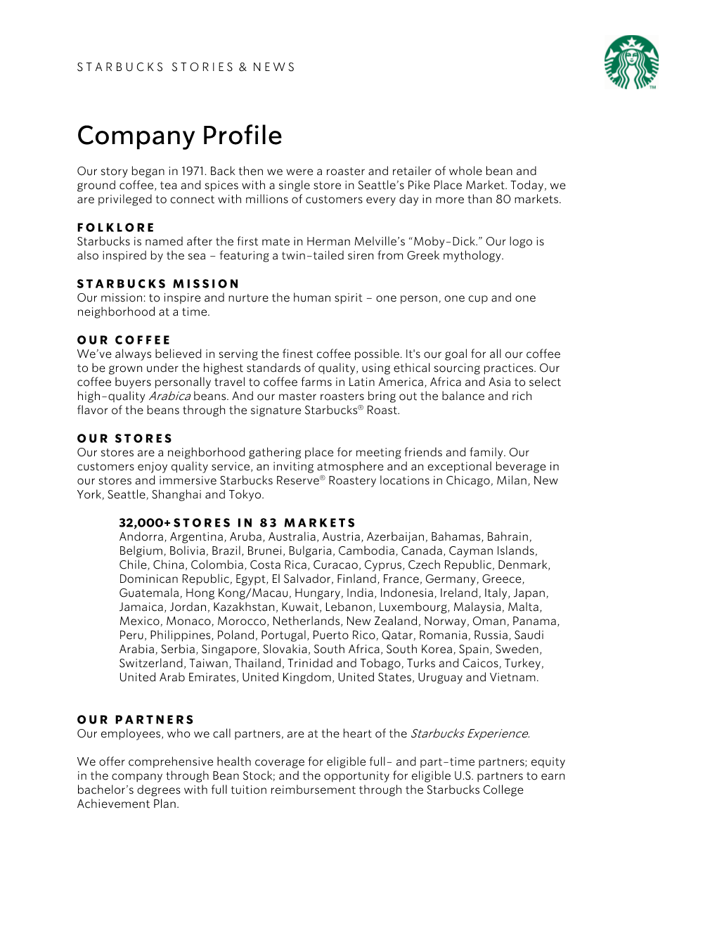 Company Profile