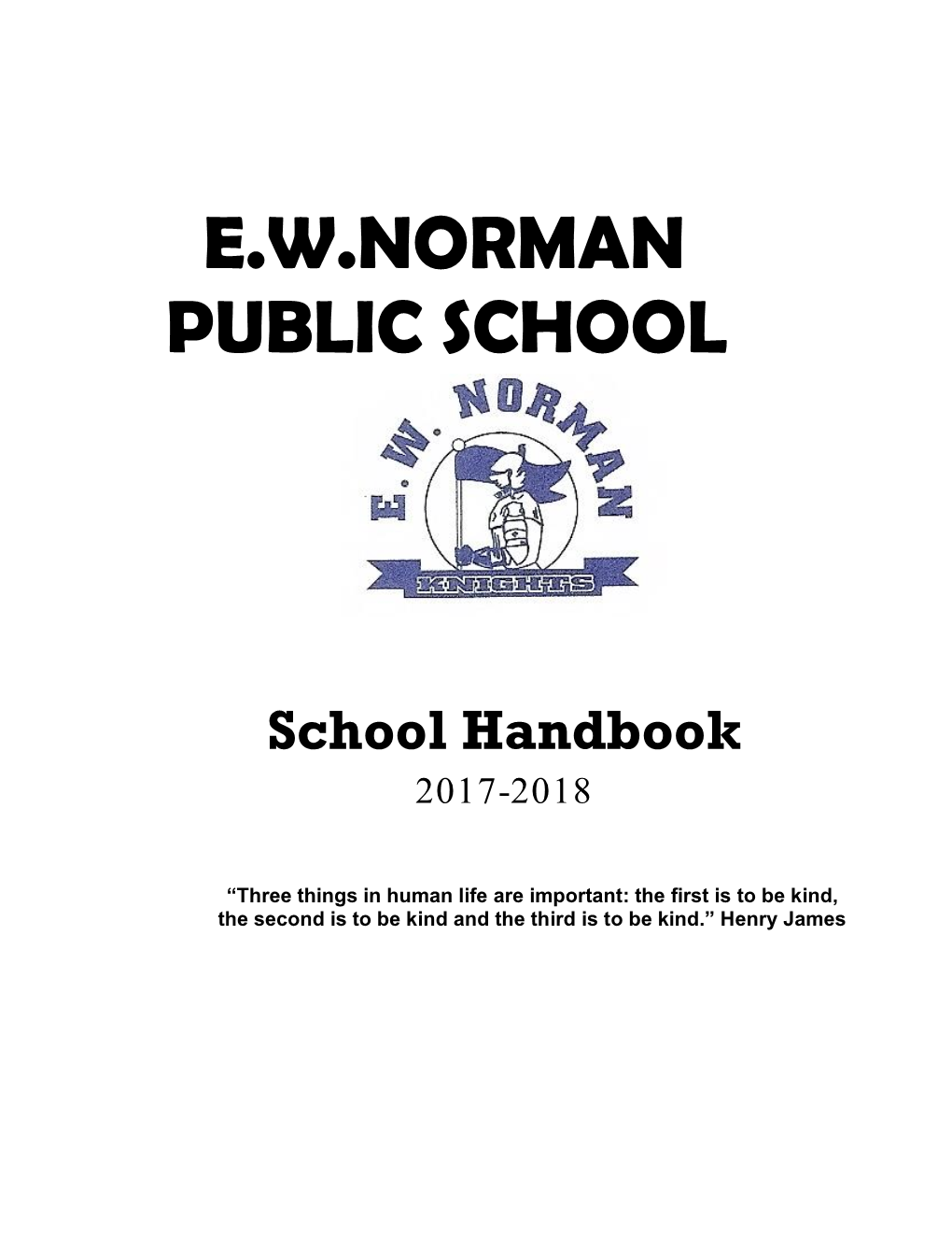 E.W.Norman Public School