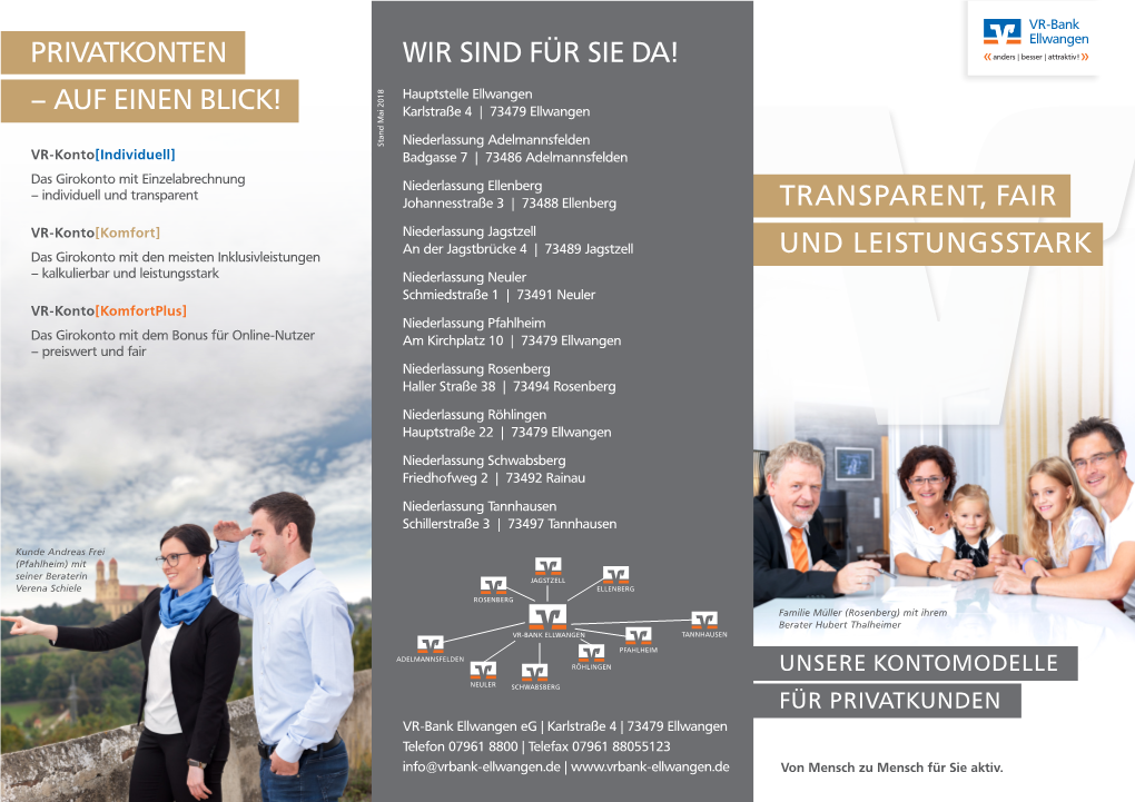 Transparent, Fair Und Leistungsstark Privatkonten