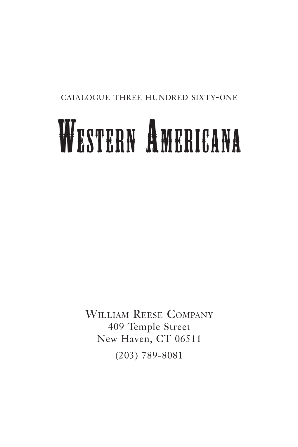 Western Americana