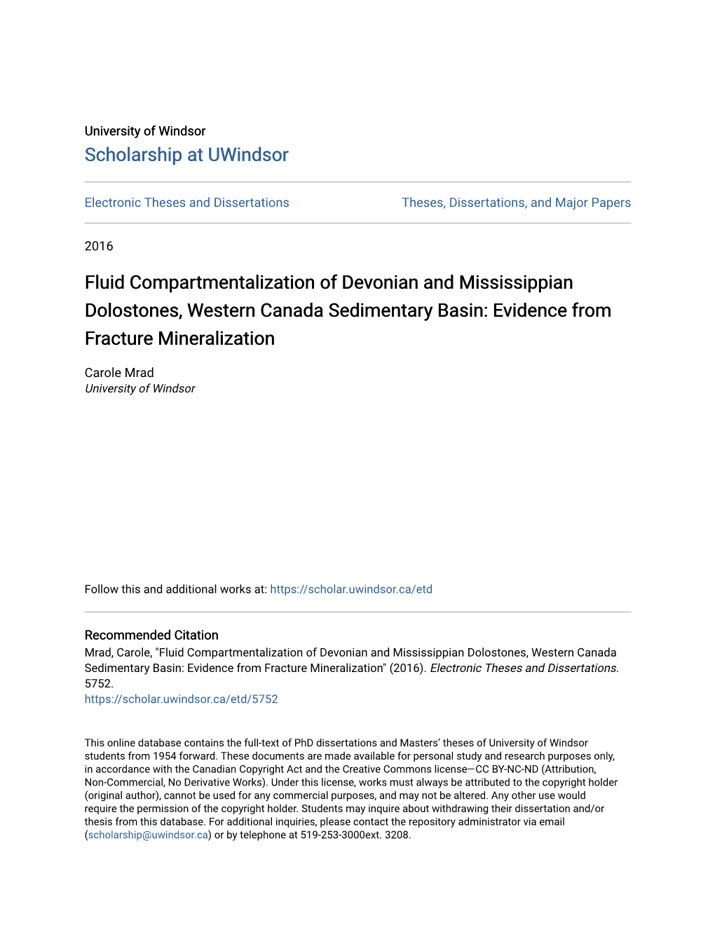 Fluid Compartmentalization of Devonian and Mississippian Dolostones, Western Canada Sedimentary Basin: Evidence from Fracture Mineralization