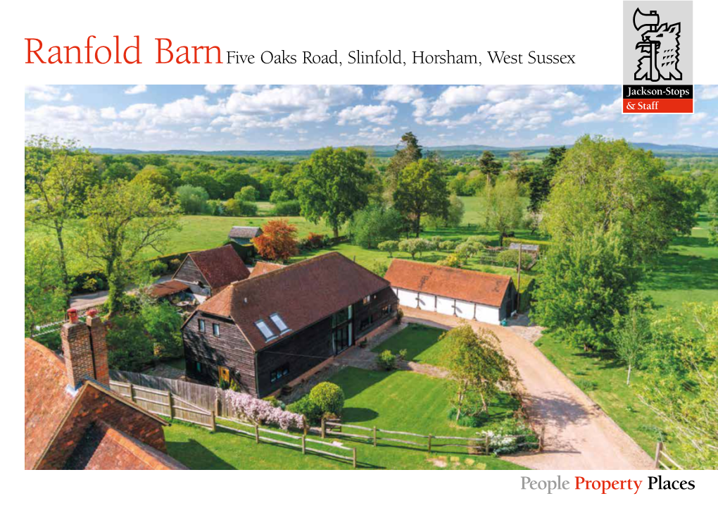 People Property Places a Grade II Listed, Annexable Barn Conversion of Great Character with Spectacular Far Reaching Views in About 13 Acres of Gardens and Pasture