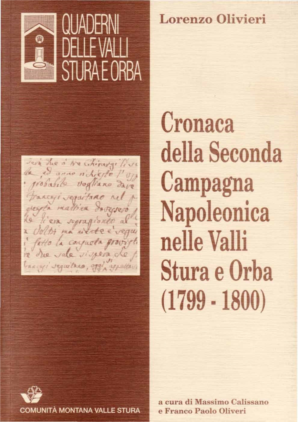 Cronaca Dellase Nda Campagna Napoleonica Nelle Alli Stura Eorba