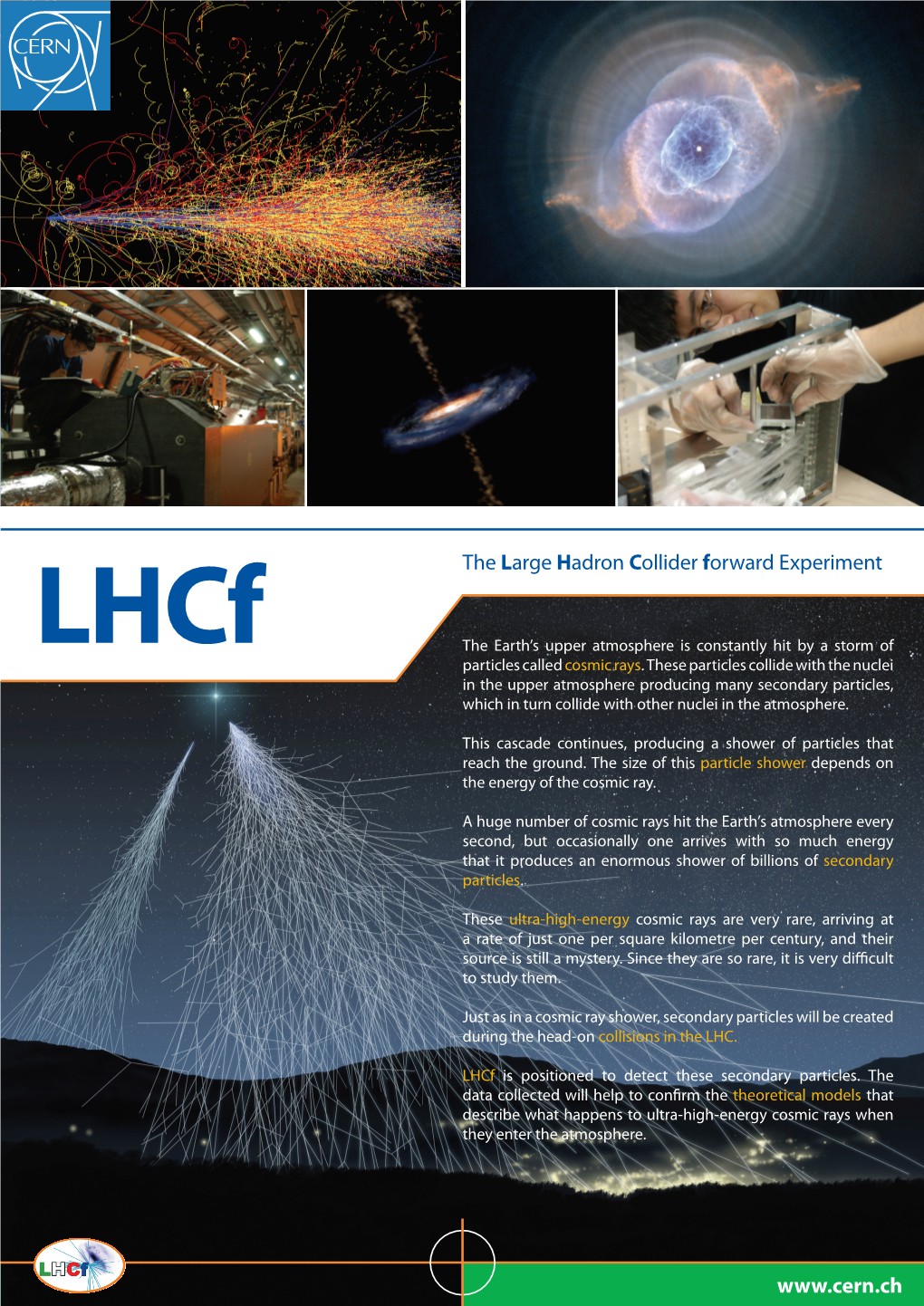 Lhcf Sits in a Straight Line from the Collision Point, and So Can Detect ‘Forward Moving’ Particles