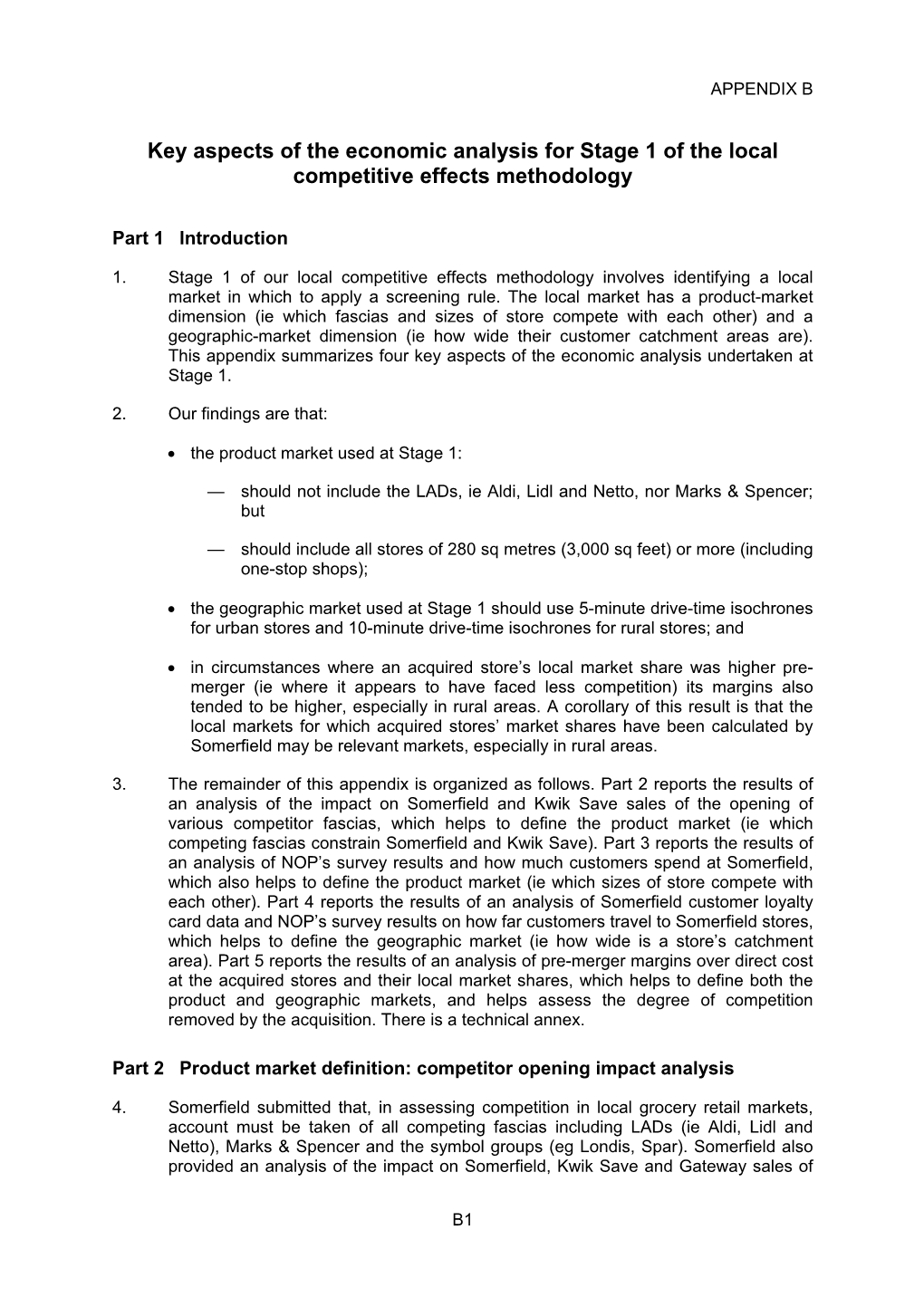 Somerfield Plc / Wm Morrison Supermarkets Plc Inquiry