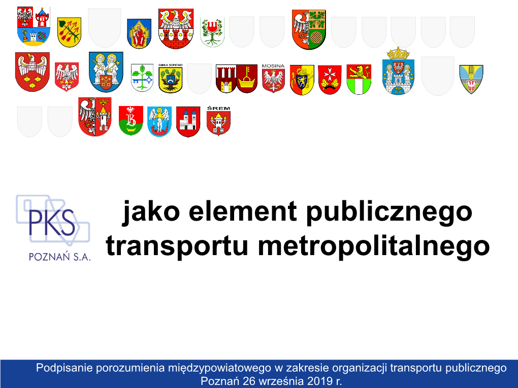 PKS Jako Element Publicznego Transprtu