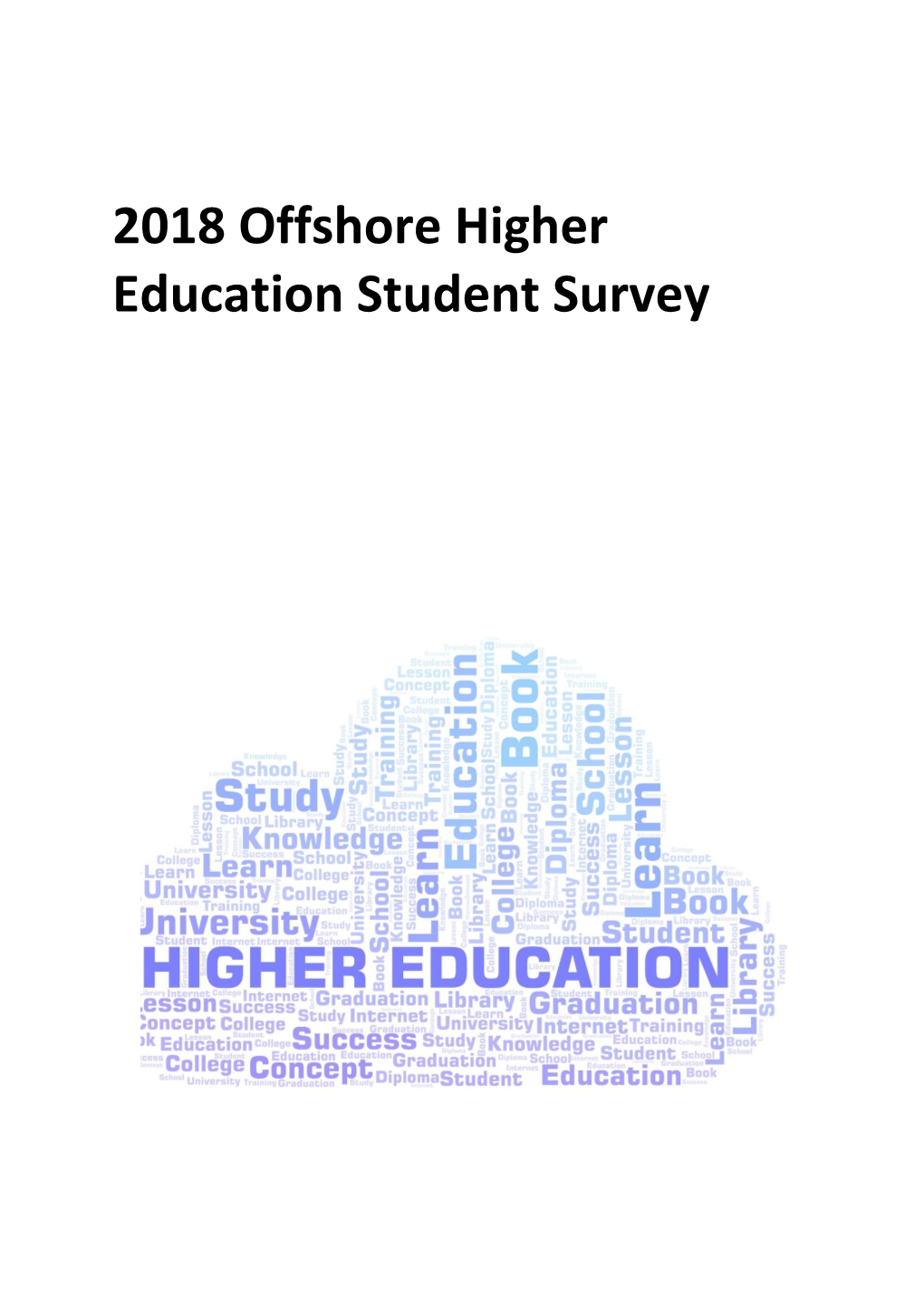 2018 Offshore Higher Education Student Survey