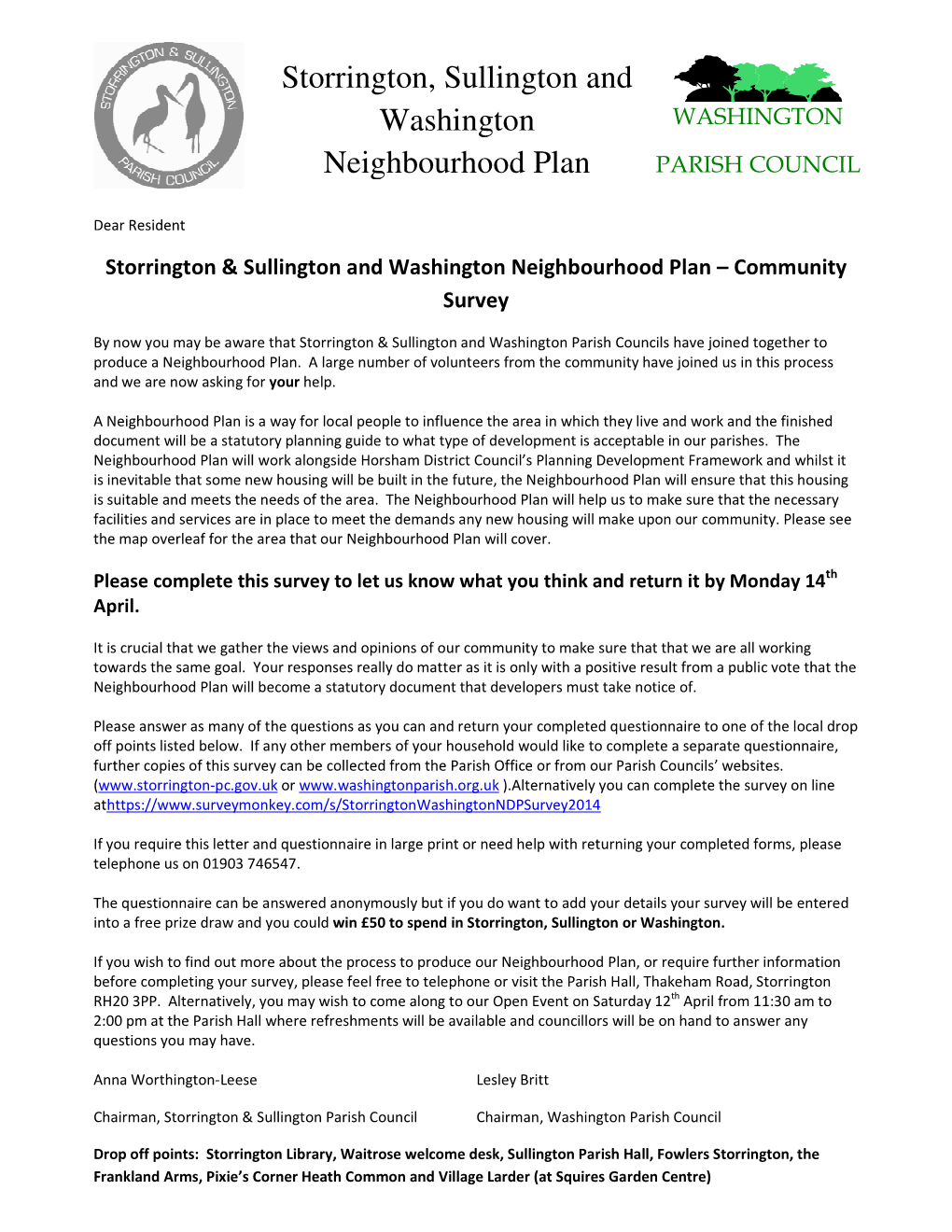 Storrington, Sullington and Washington Neighbourhood Plan