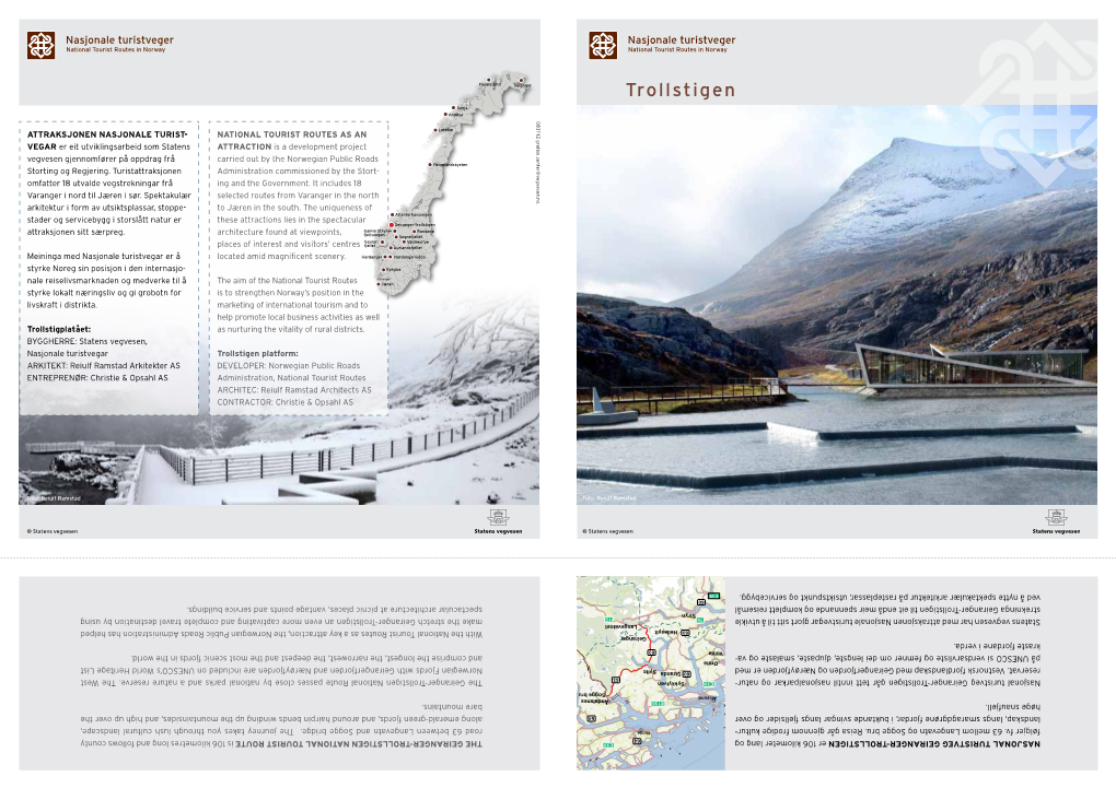 Trollstigen Jensen Og Skodvin Arkitektkontor