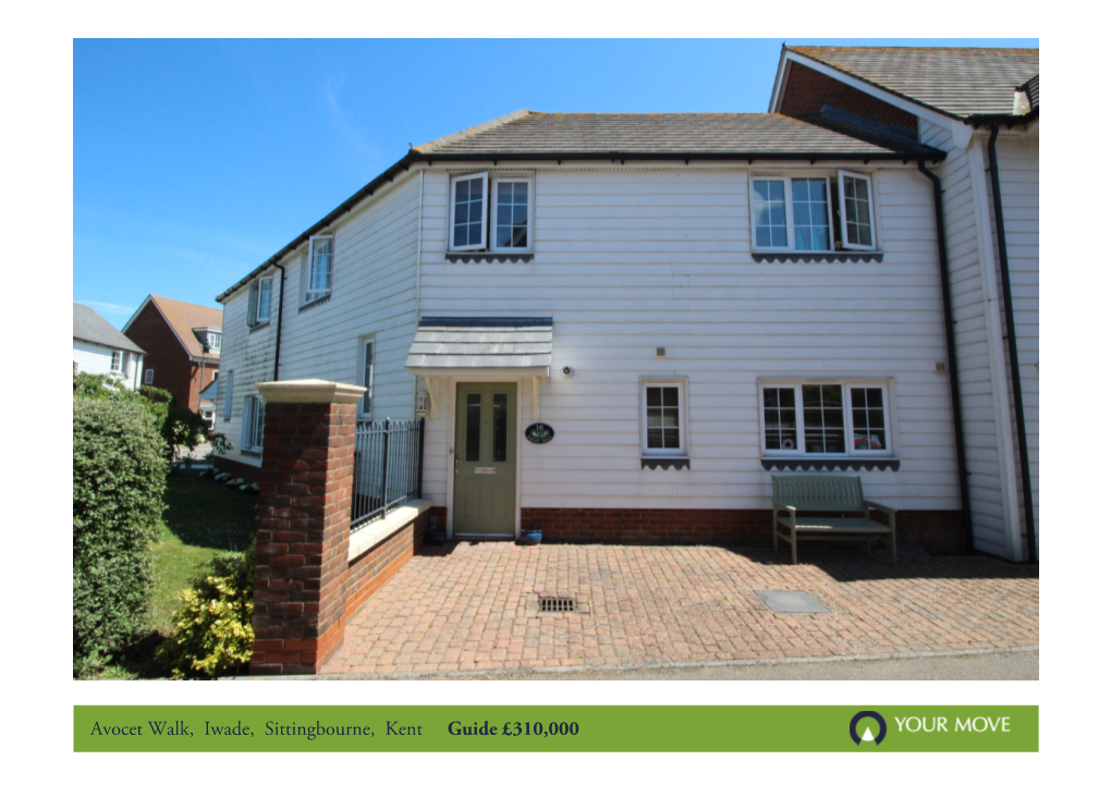 Avocet Walk, Iwade, Sittingbourne, Kent Guide £310,000