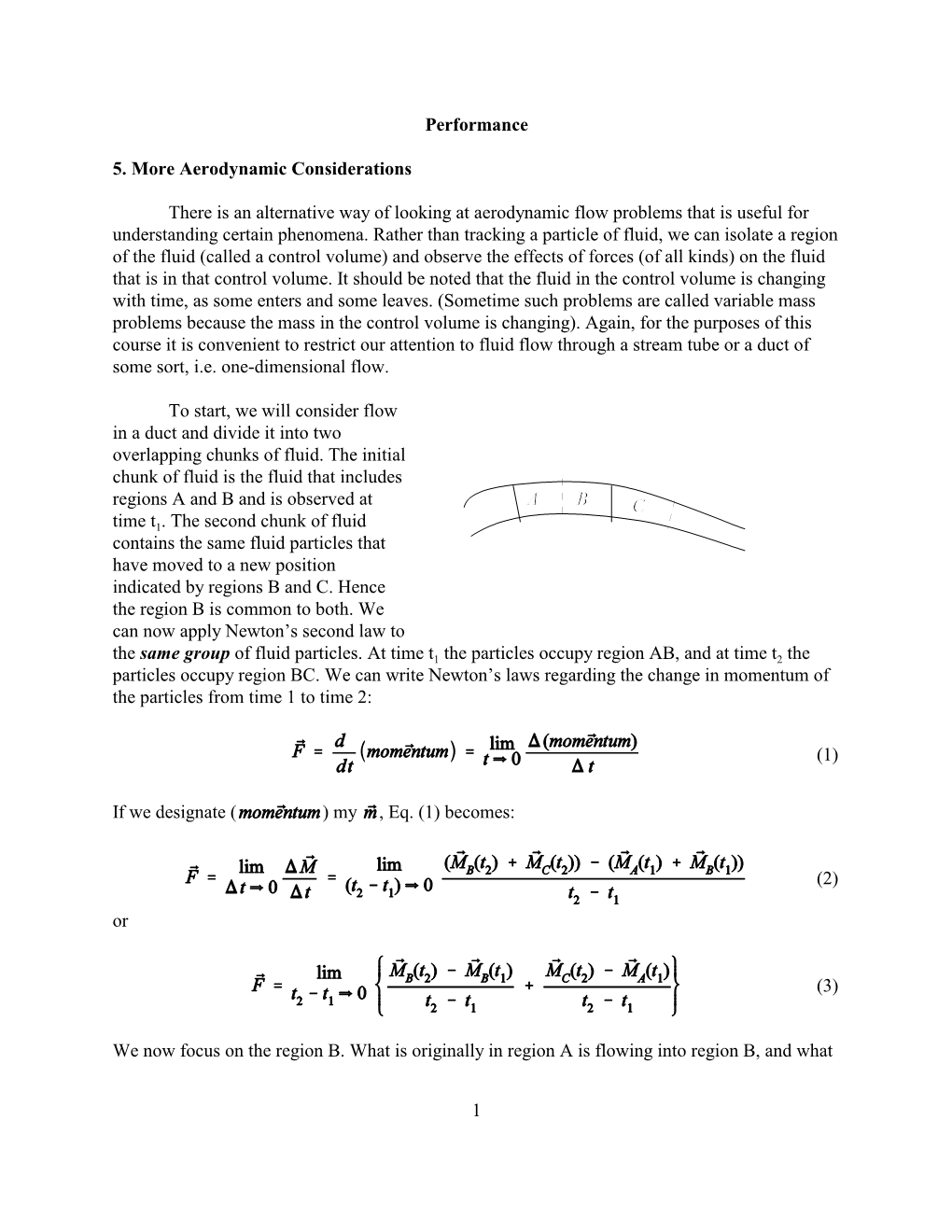 Momentum and Dimensional Analysis