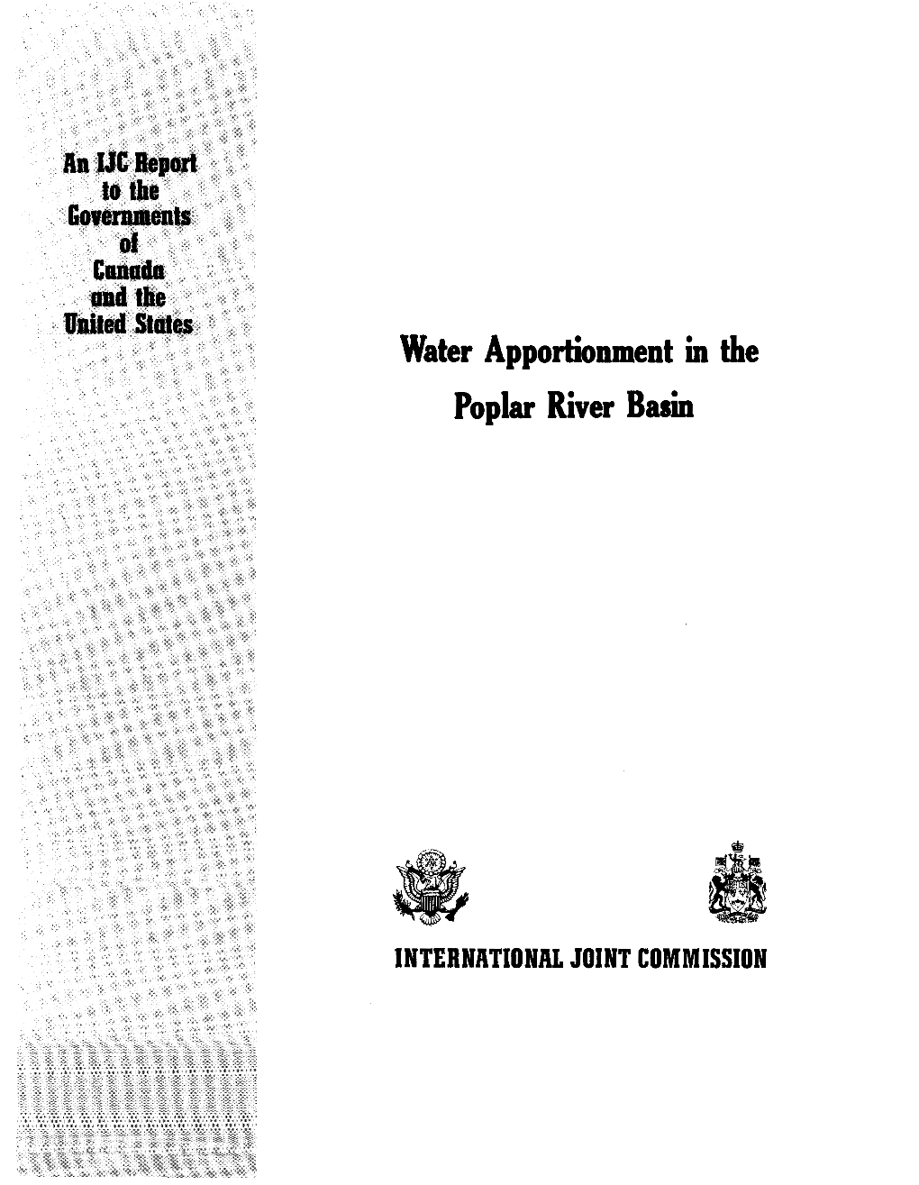 Water Apportionment in the Poplar River Basin
