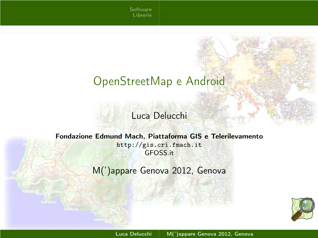 Openstreetmap E Android