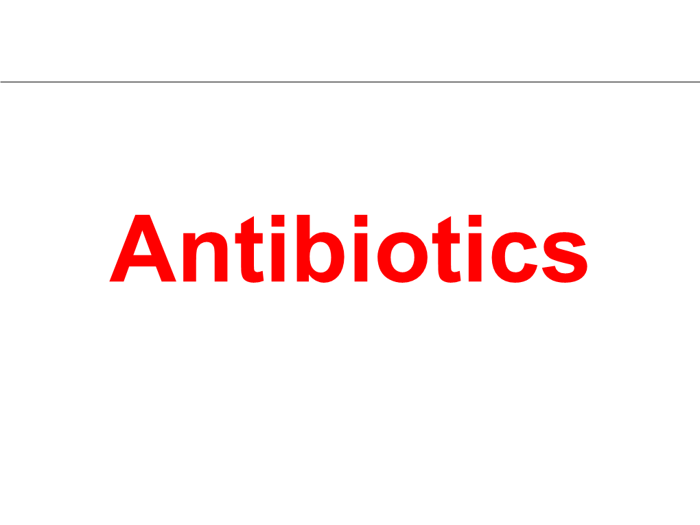 Aminoglycosides) – Inhibition of Transpeptidation (Chloramphenicol) – Inhibition of Trna Translocation (Erythromycin) Resistance