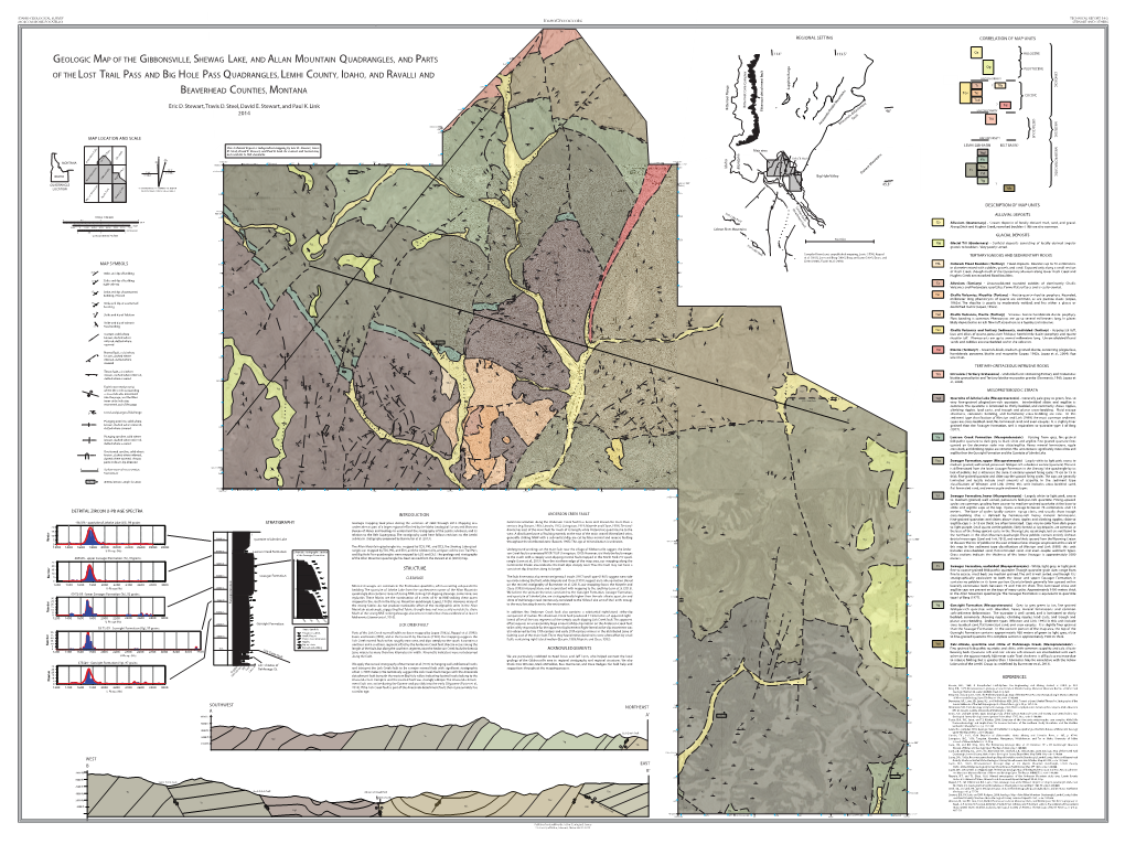 Geologic Map of Gibbonsville, Shewag