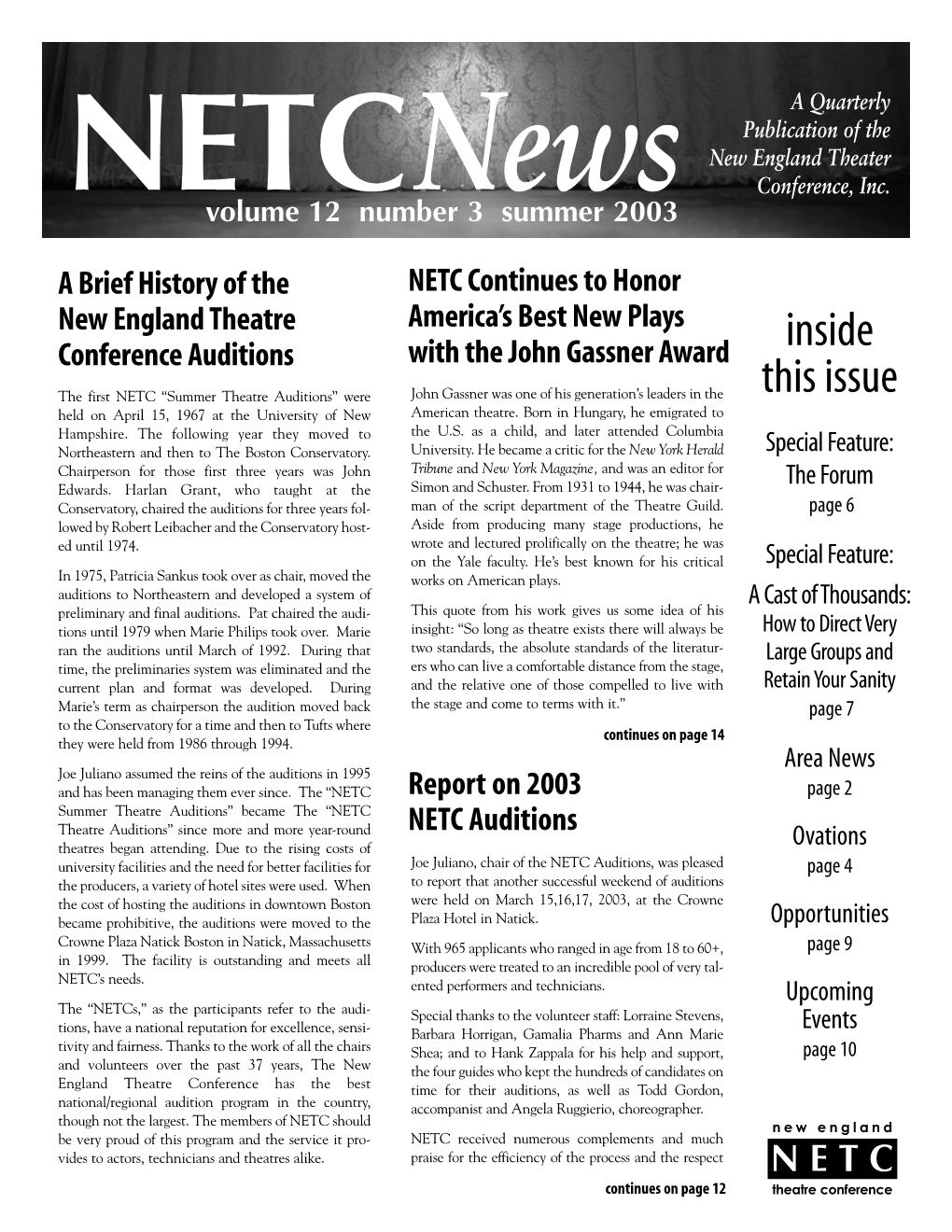 NETC Newsletter V12n3