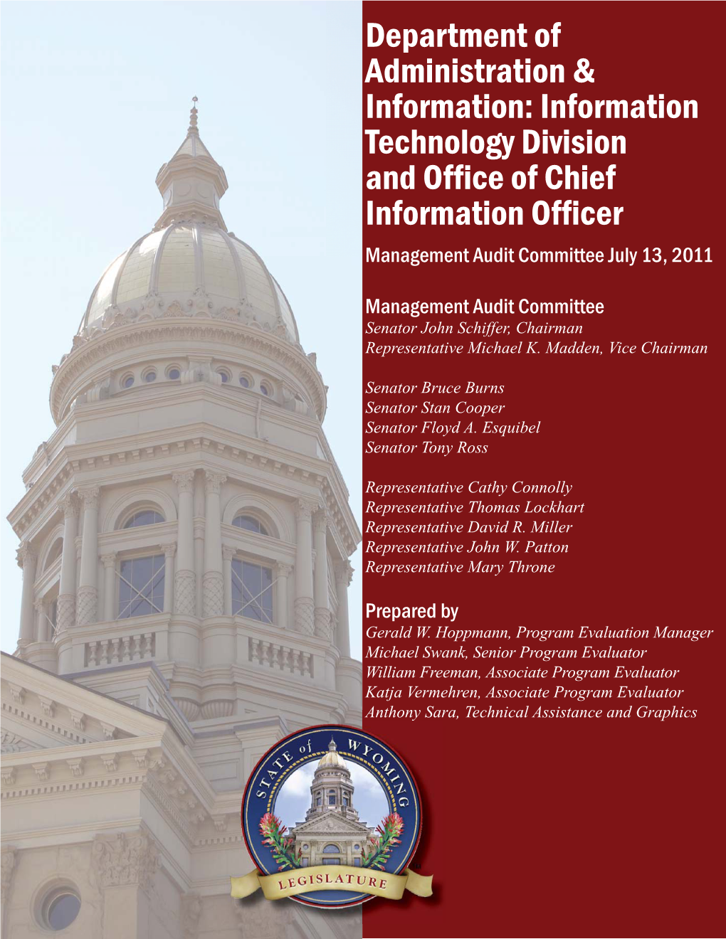 Information Technology Division and Office of Chief Information Officer