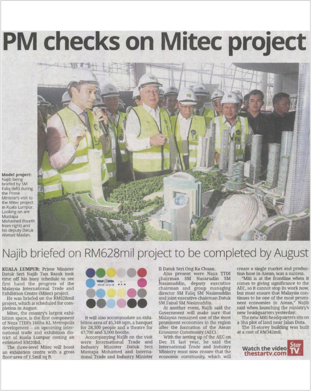 PM Checks on Mitec Project