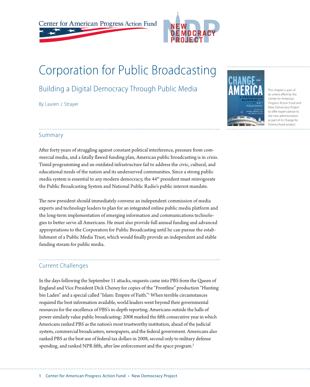 Corporation for Public Broadcasting