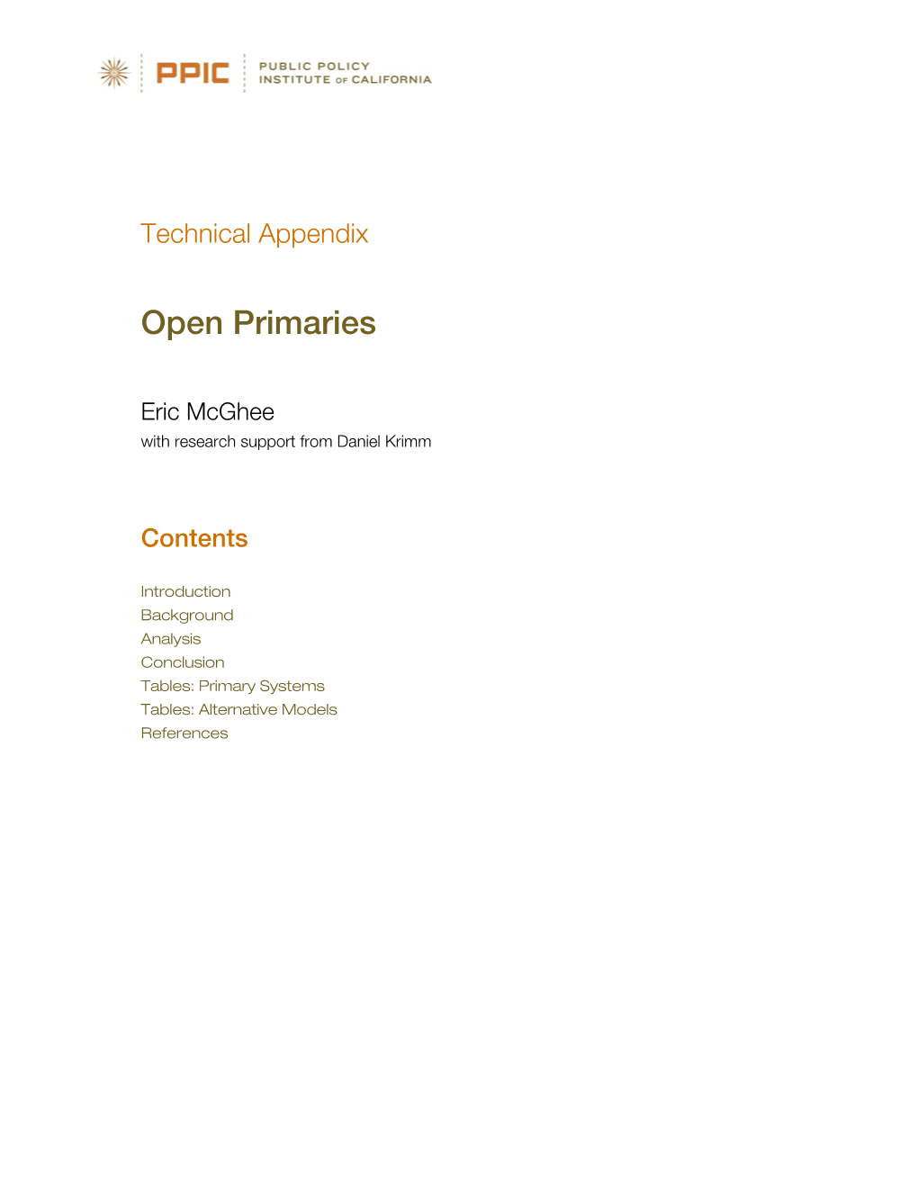 Technical Appendix