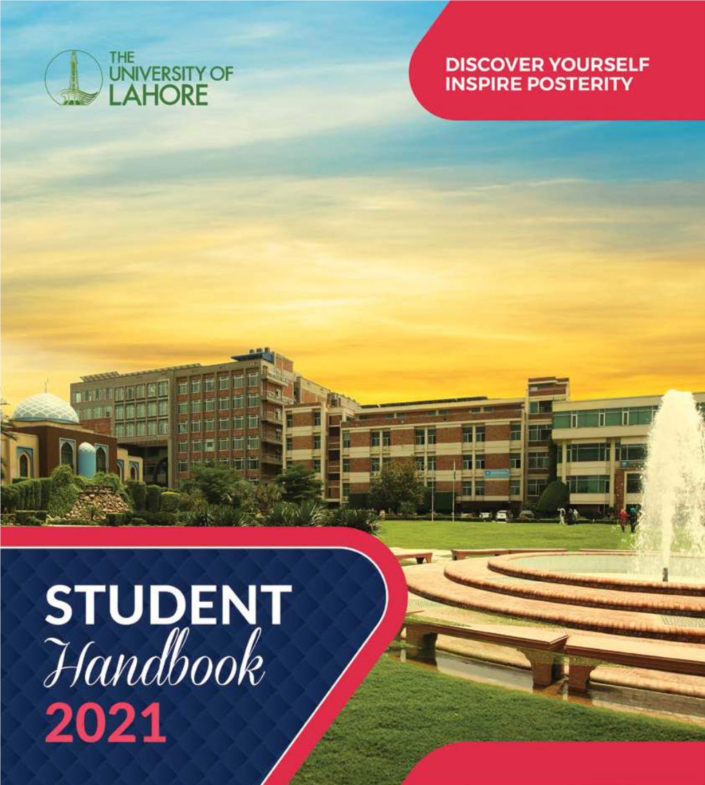 STUDENT Handbook 5 SEMESTER RULES & REGULATIONS