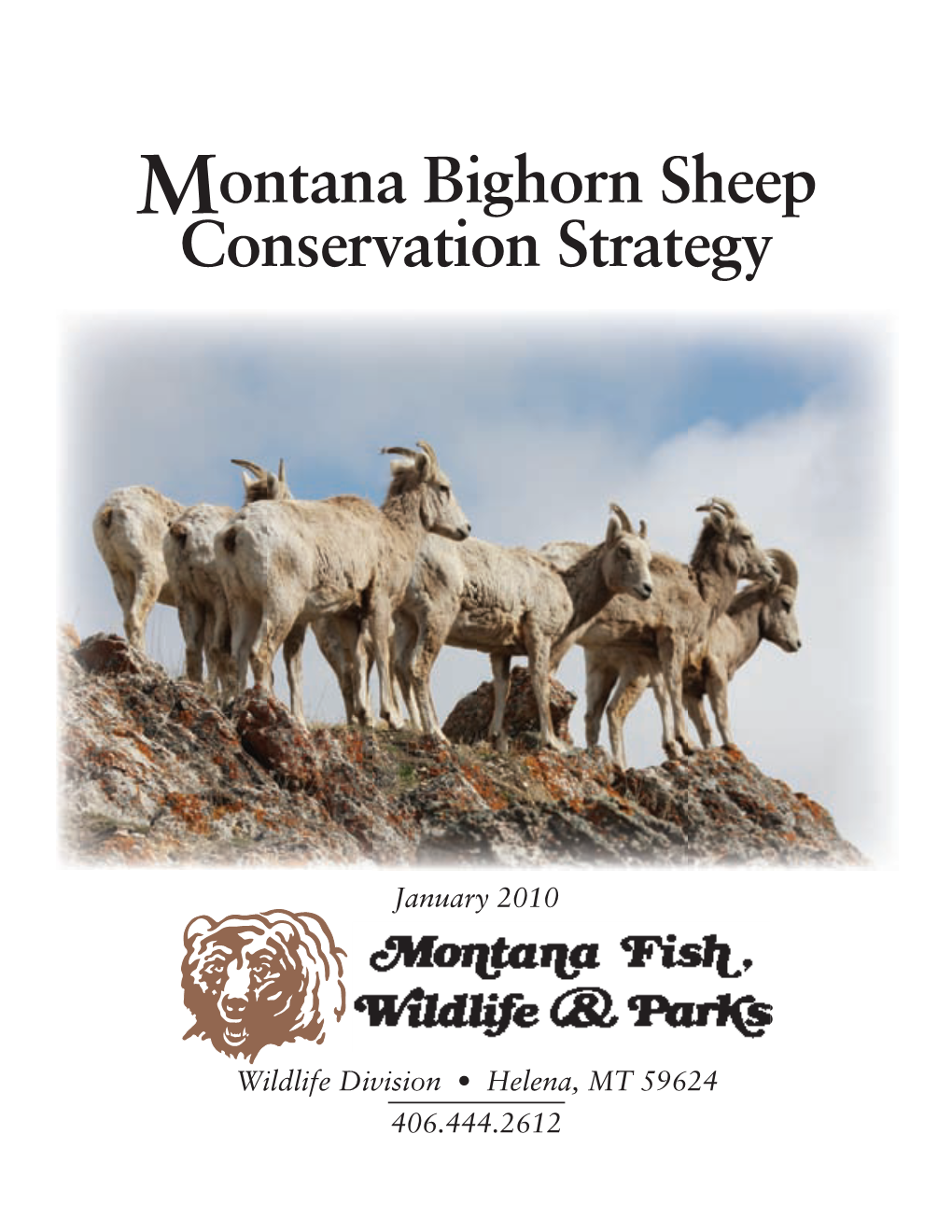 Montana Bighorn Sheep Conservation Strategy