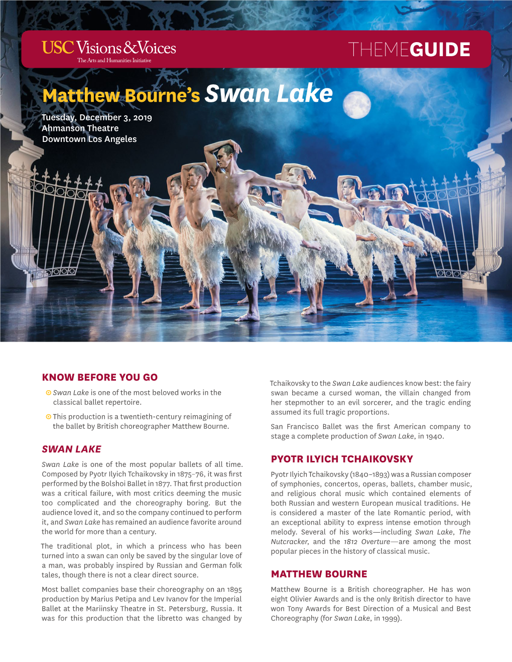 Matthew Bourne's Swan Lake