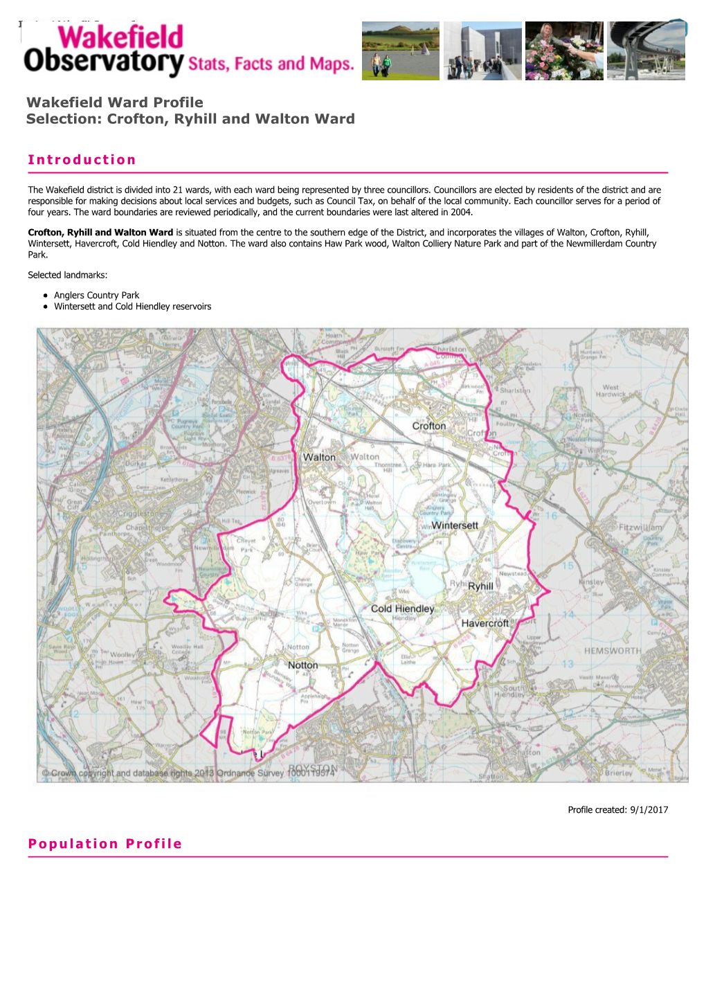 Crofton, Ryhill and Walton Ward