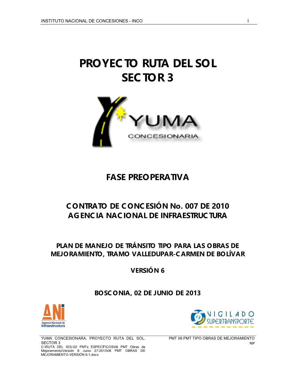 Proyecto Ruta Del Sol Sector 3