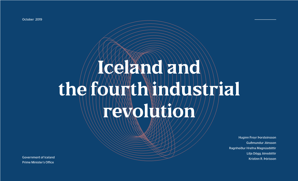 Iceland and the Fourth Industrial Revolution