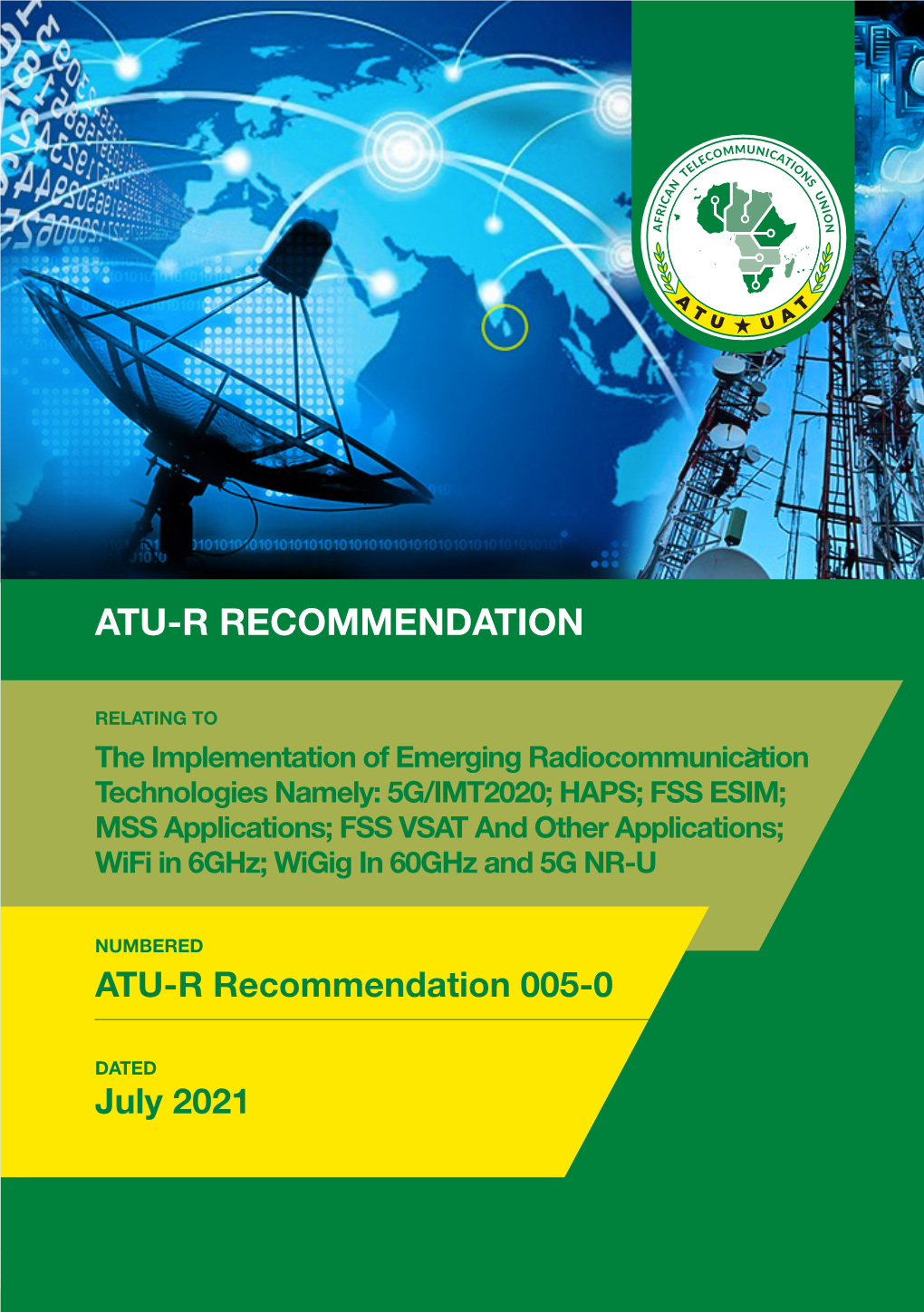 ATU-R Recommendation 005-0