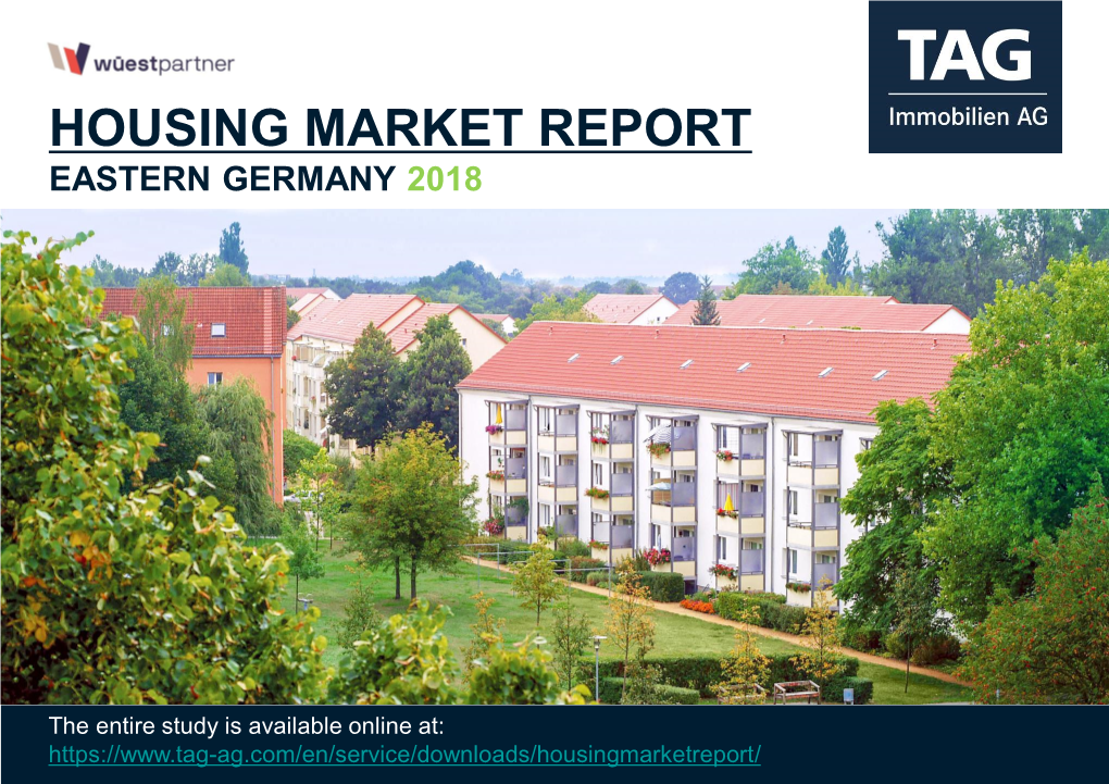 Housing Market Report Eastern Germany 2018