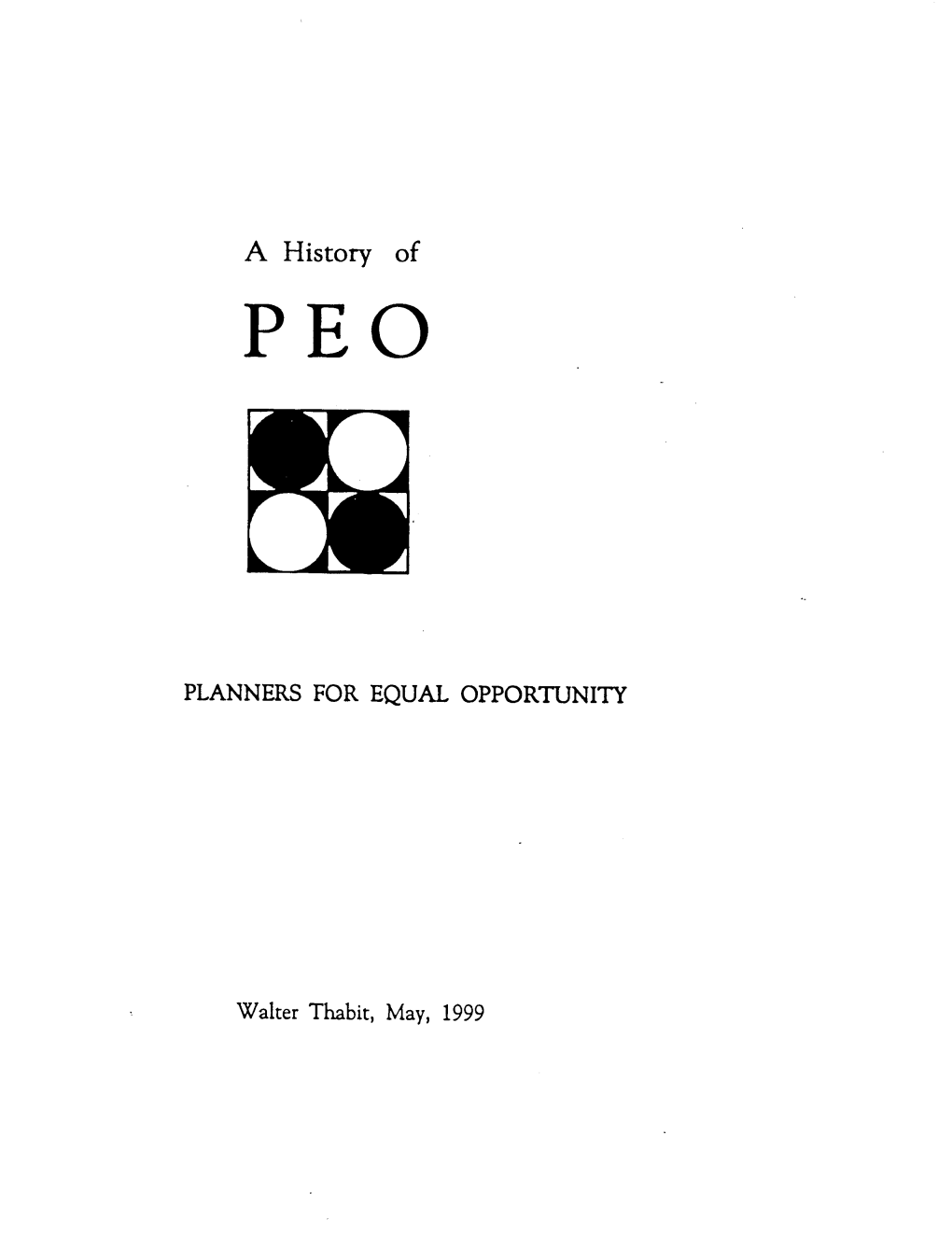 A History of PE O