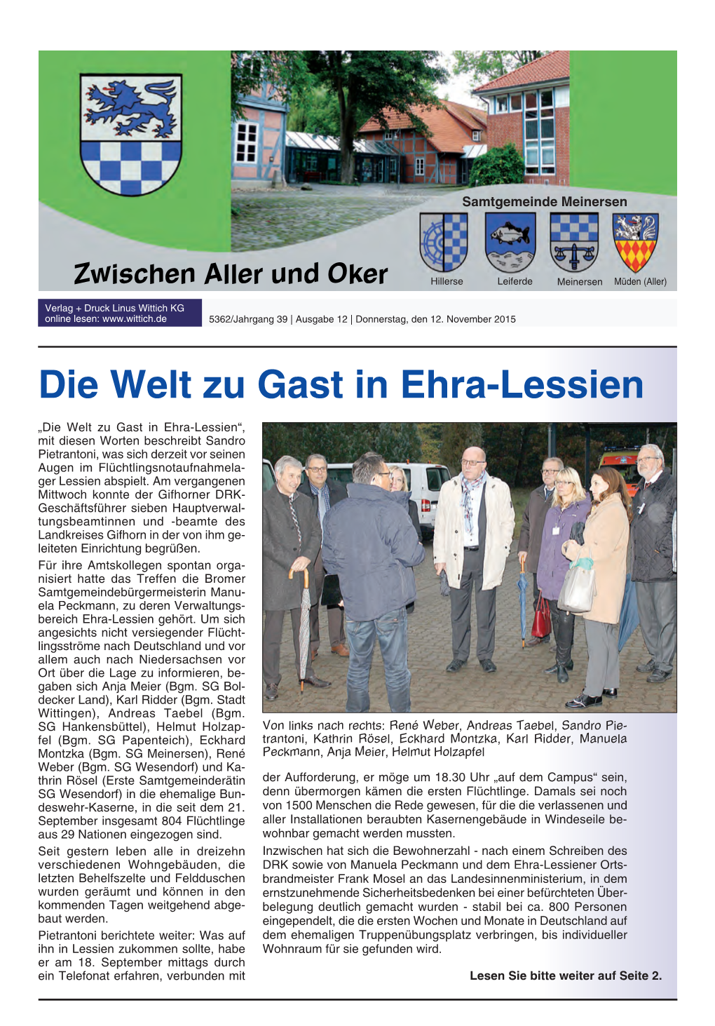 Die Welt Zu Gast in Ehra-Lessien