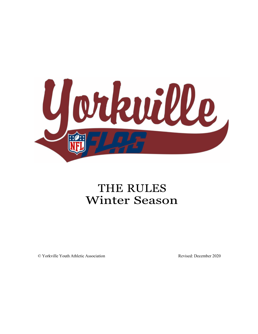 THE RULES Winter Season