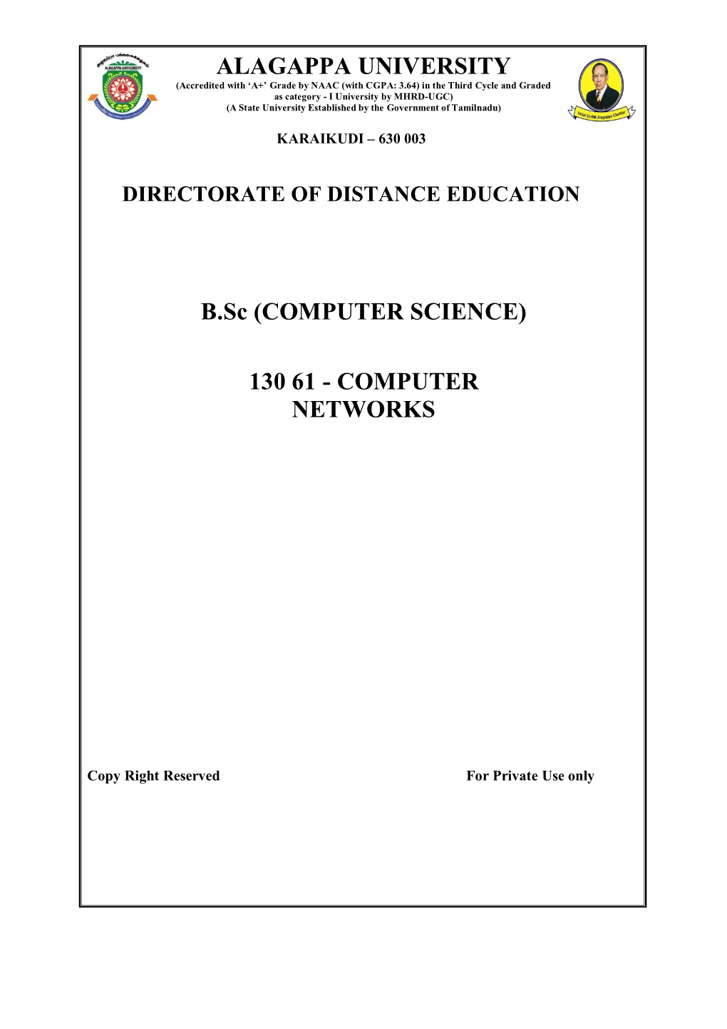 130 61 - Computer Networks