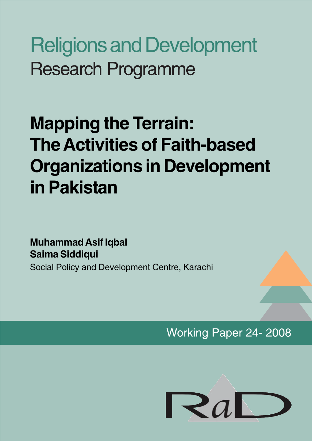 Religions and Development Research Programme