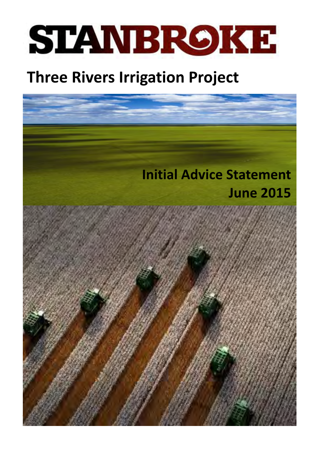 Three Rivers Irrigation Project Initial Advice Statement