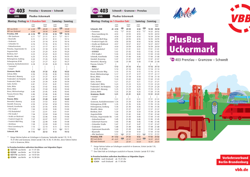 Flyer Plusbus Uckermark