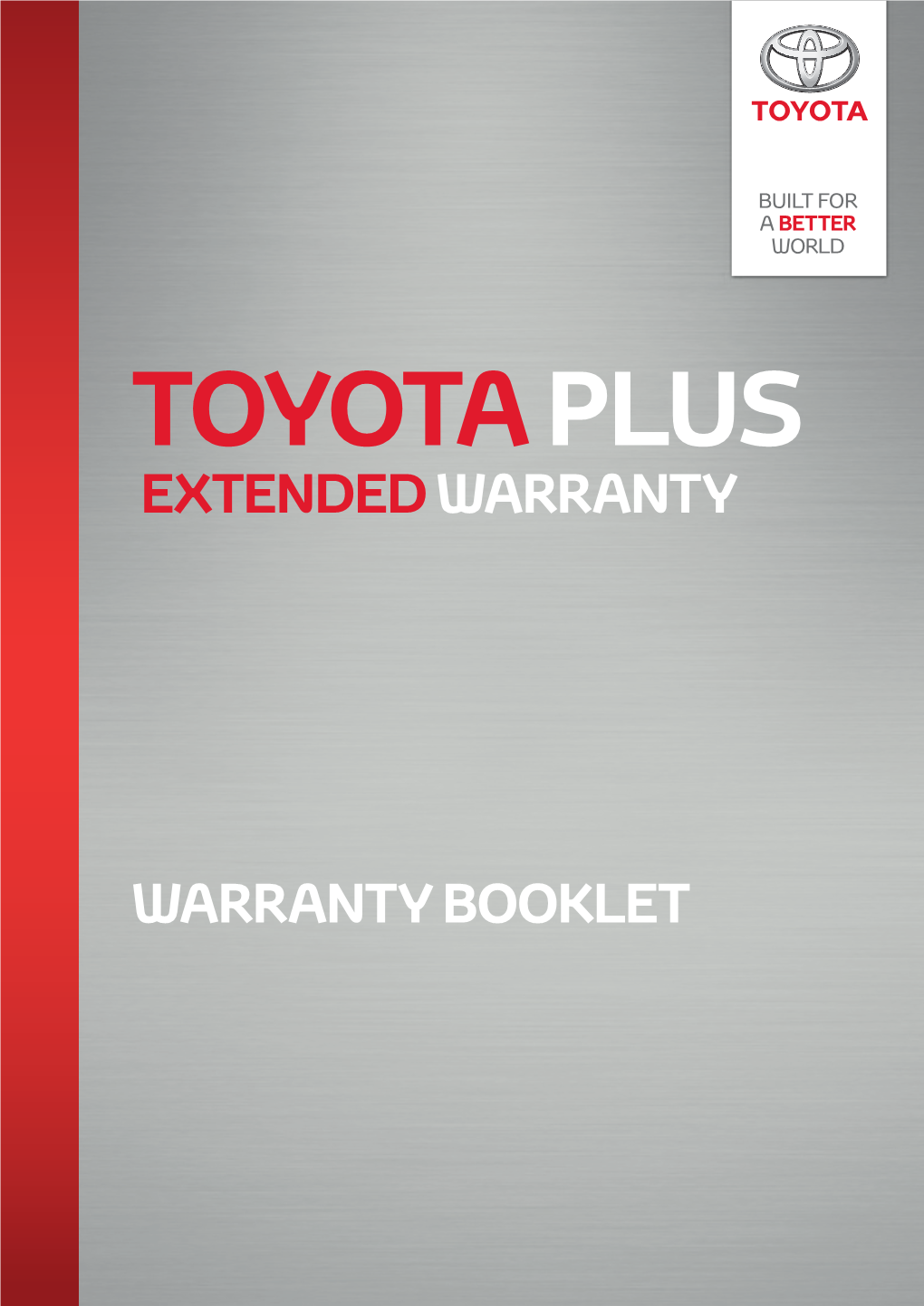 Toyota Plus Extended Warranty