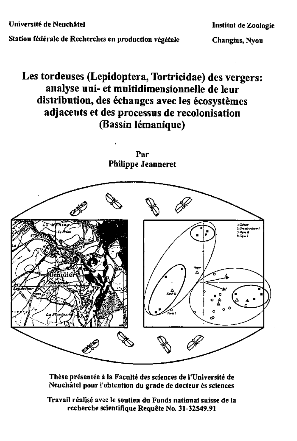 Les Tordeuses (Lepidoptera, Tortricidae) Des Vergers: Analyse