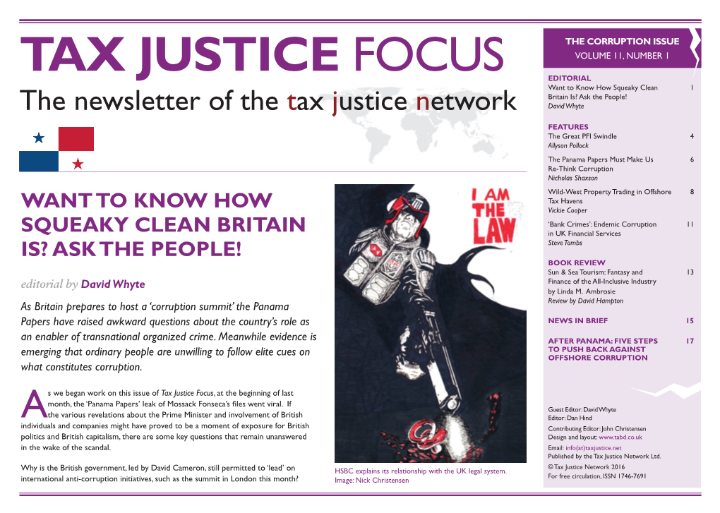 Tax Justice Focus