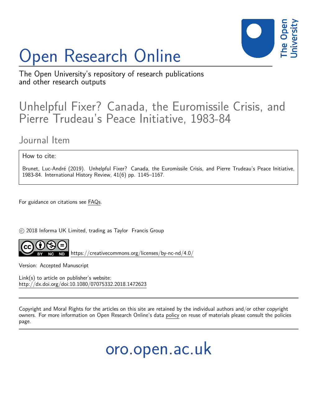 Open Research Online Oro.Open.Ac.Uk