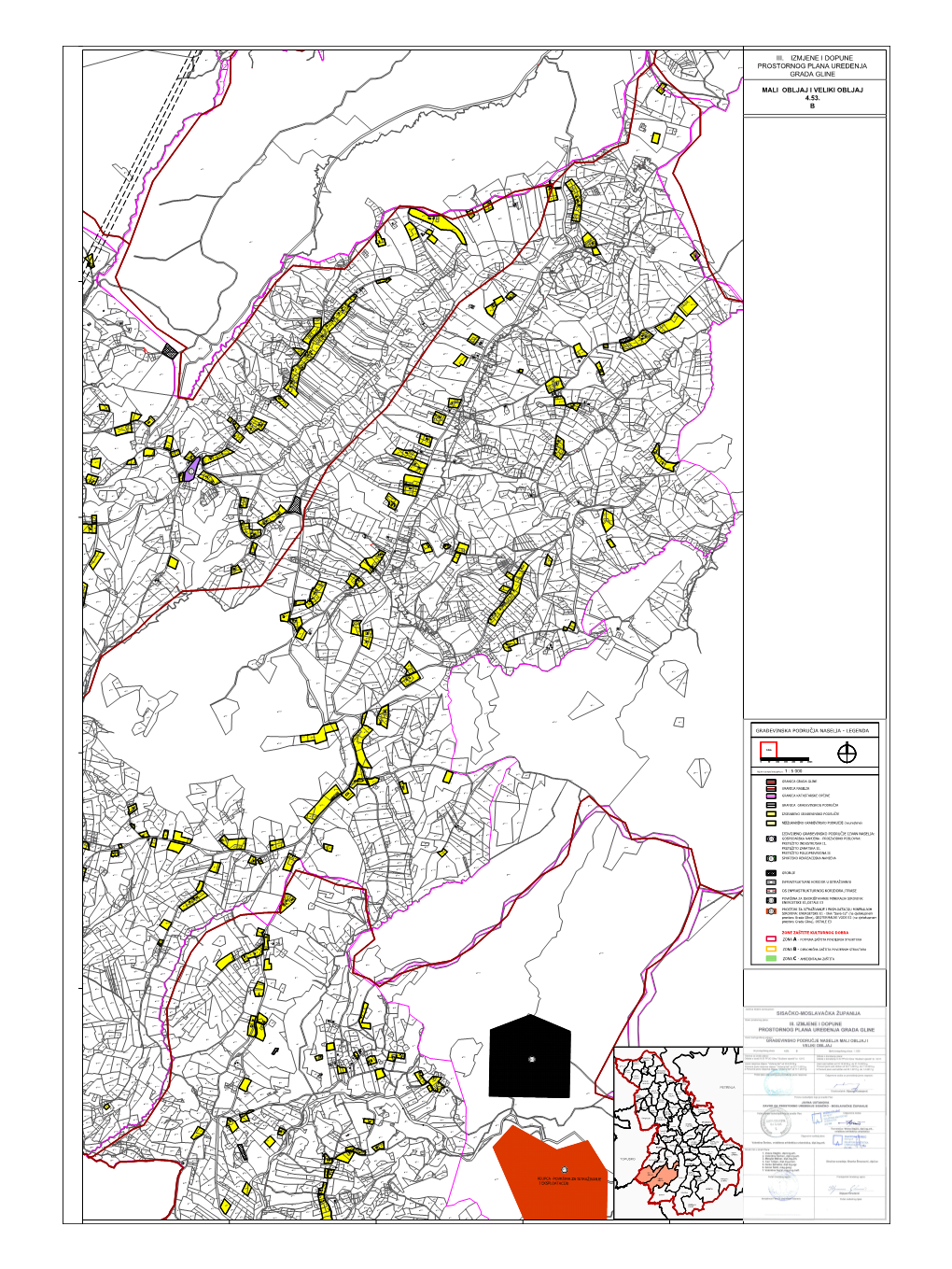 Ppug Glina Iii. Id Gp 4.53B. Mali Obljaj I Veliki Obljaj