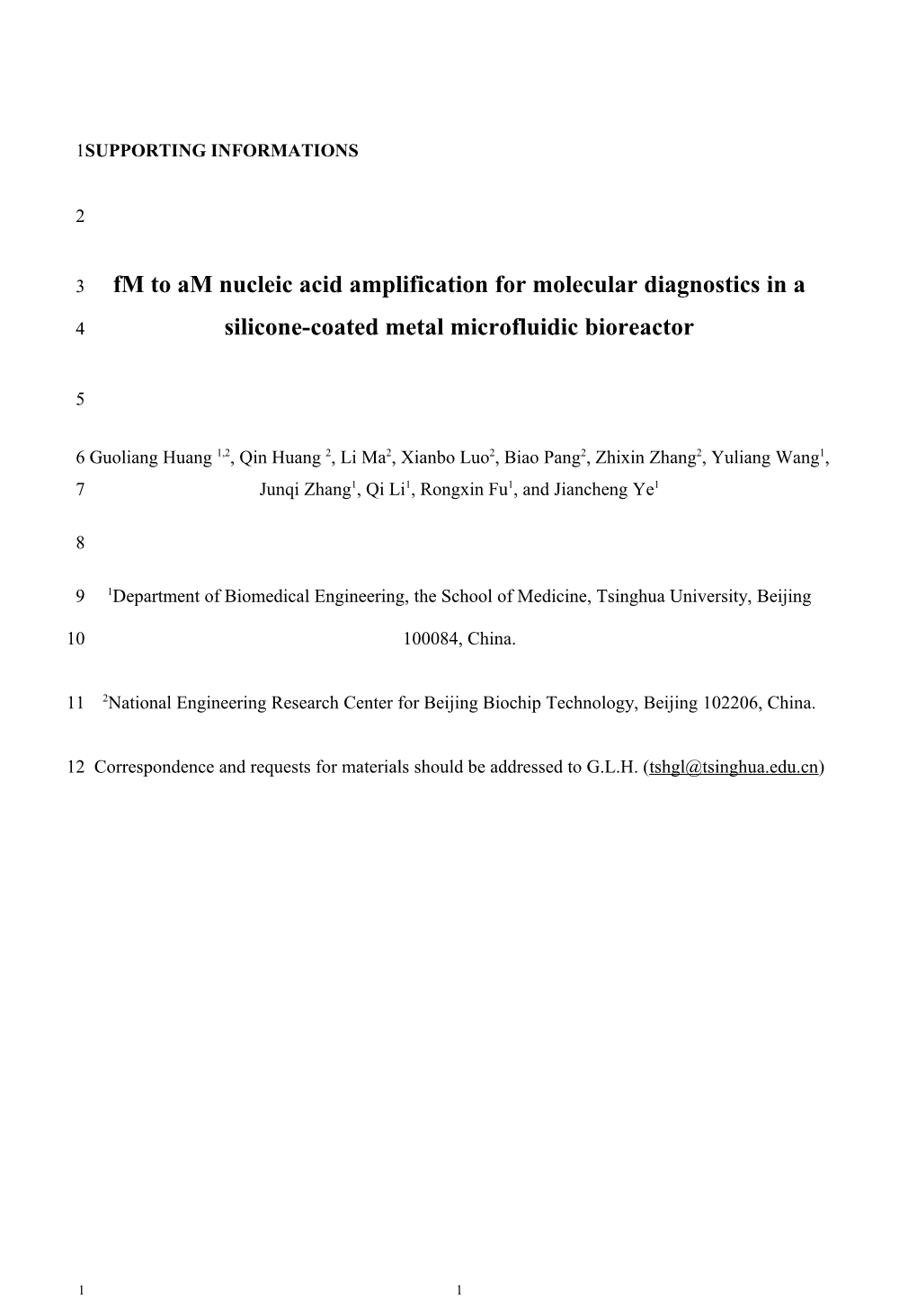 Fm to Am Nucleic Acid Amplification for Molecular Diagnostics in a Silicone-Coated Metal