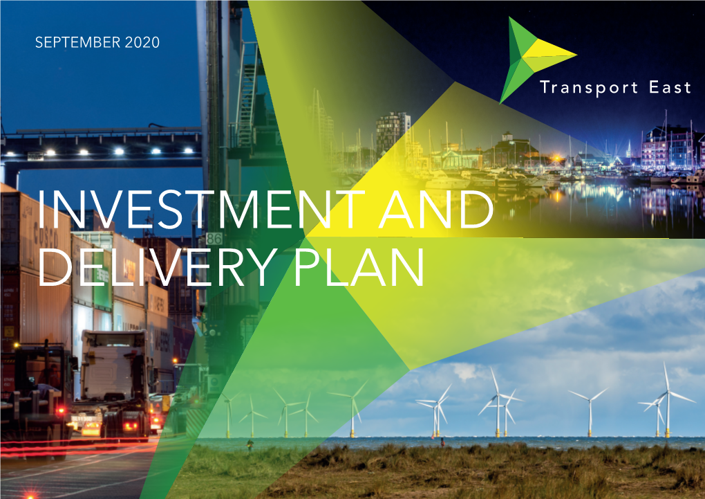 Investment and Delivery Plan Contents