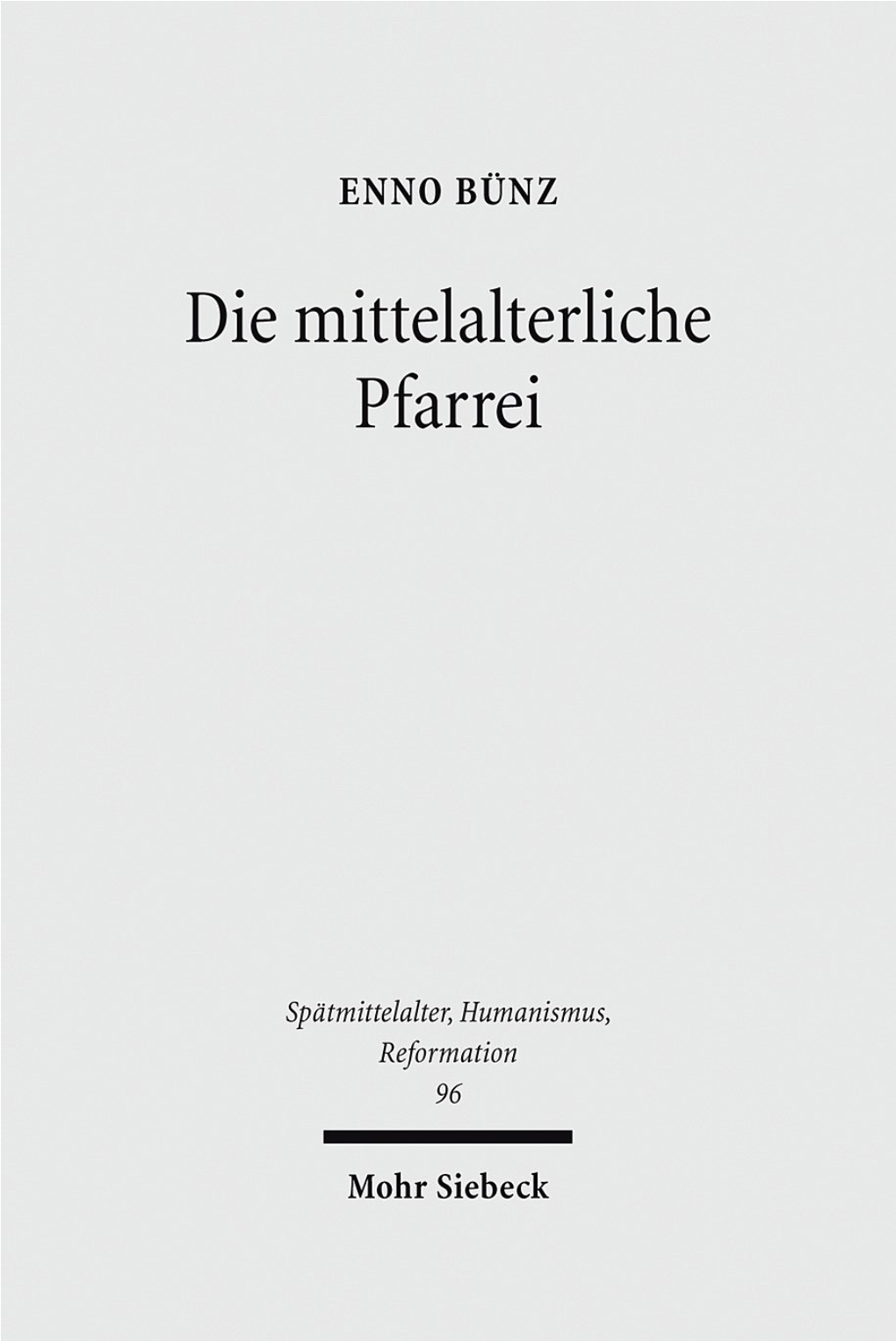 Die Mittelalterliche Pfarrei